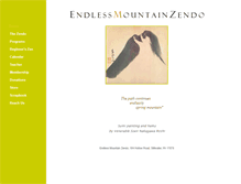 Tablet Screenshot of endlessmountainzendo.org